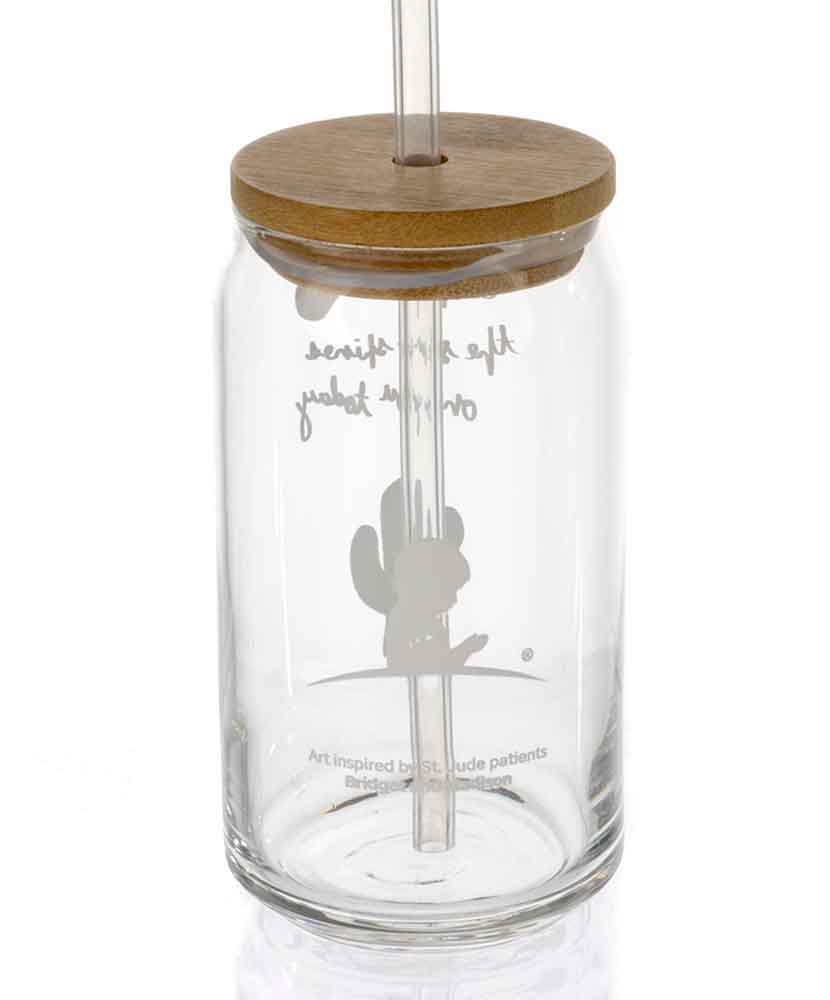 St. Jude Patient Art Drinking Glass